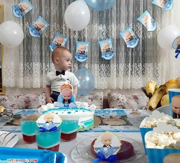 ایده عکس تولد بچه در خانه