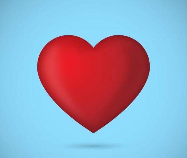 عکس قلب ابی رنگ