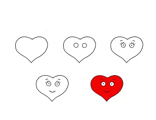 عکس قلب بزرگ برای نقاشی
