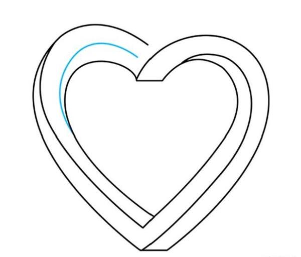 عکس قلب برای نقاشی ساده