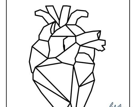 عکس قلب برای نقاشی کودکانه