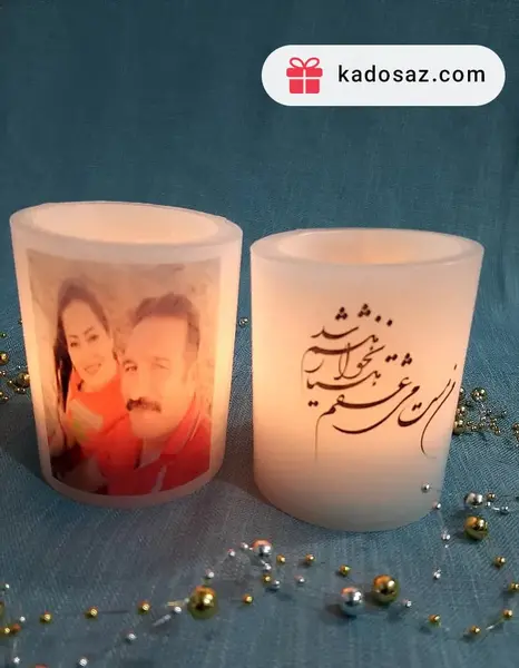 عکس مدل قلب با شمع
