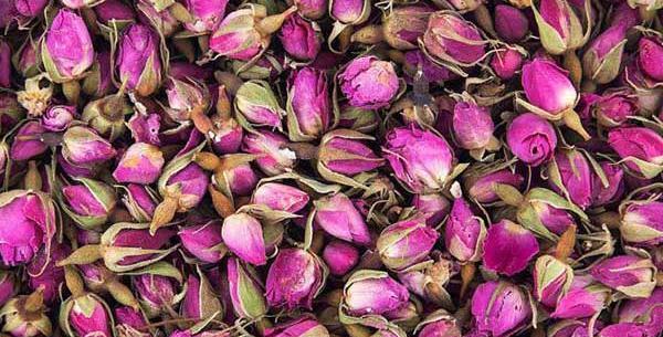 عکس قلب با گل محمدی