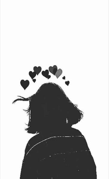 عکس قلب پس زمینه سفید