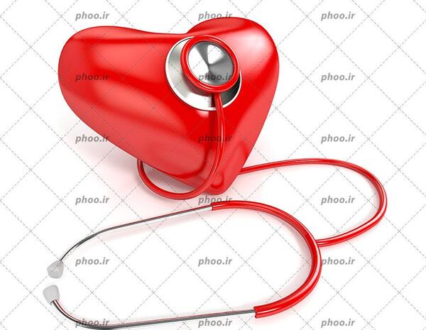عکس قلب پس زمینه سفید