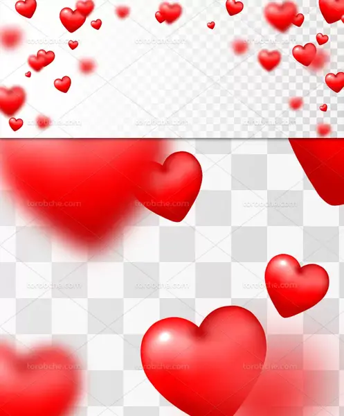 عکس قلب پس زمینه سفید
