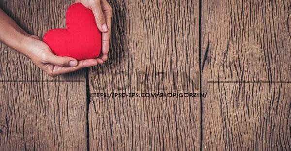 عکس قلب و گل برای تصویر زمینه
