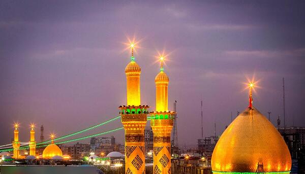 عکس قلب حرم امام حسین