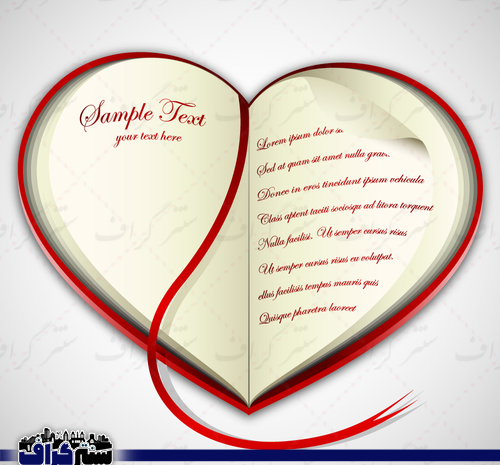 عکس قلب حبابی