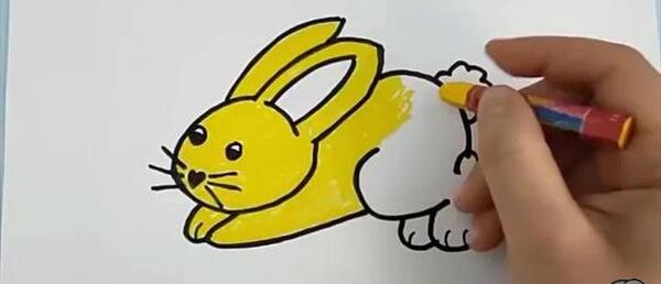 عکس نقاشی قشنگ خرگوش