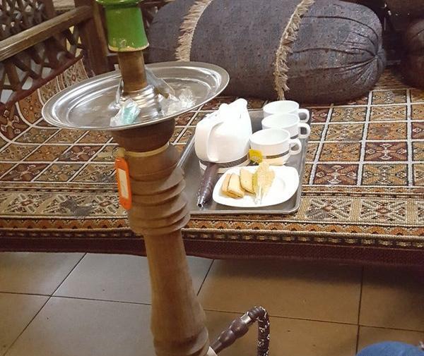 عکس قهوه خانه سنتی قلیان