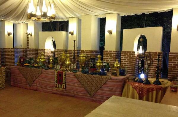 عکس قهوه خانه سنتی قلیان