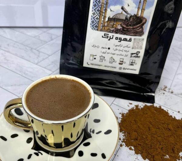 عکس پودر قهوه ترک