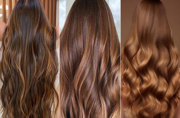 عکس رنگ قهوه ای شکلاتی روشن