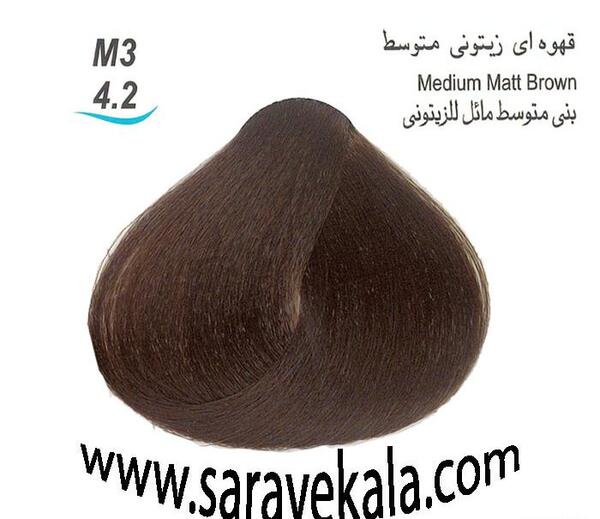 عکس رنگ قهوه ای متوسط