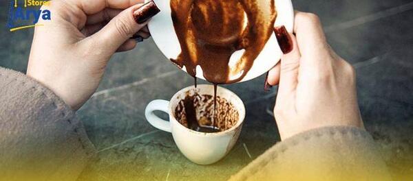 عکس زن فال قهوه