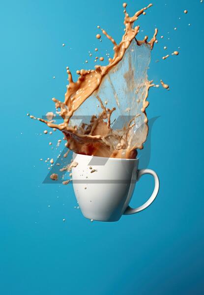 عکس موکاپ قهوه