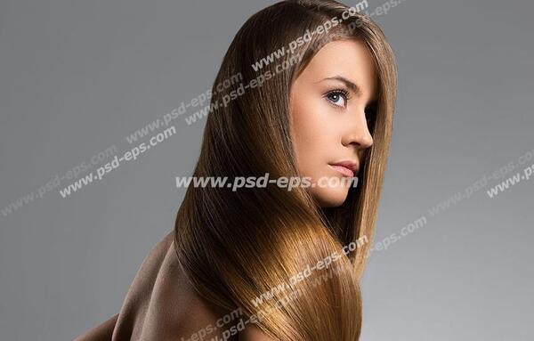 عکس مو قهوه ای