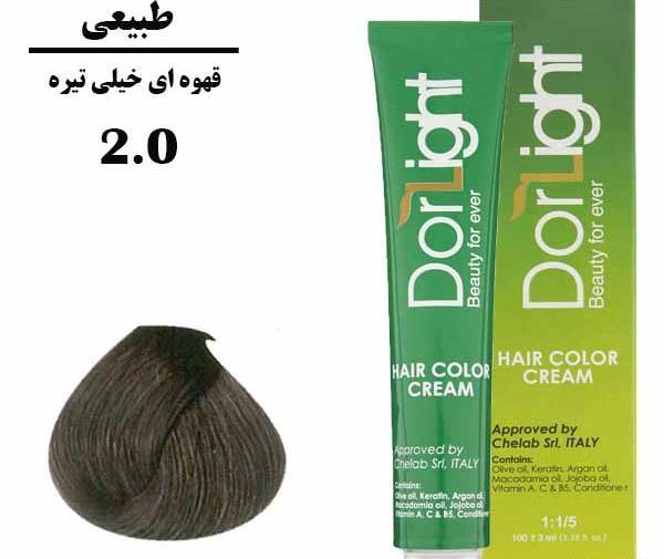 عکس موی قهوه ای تیره