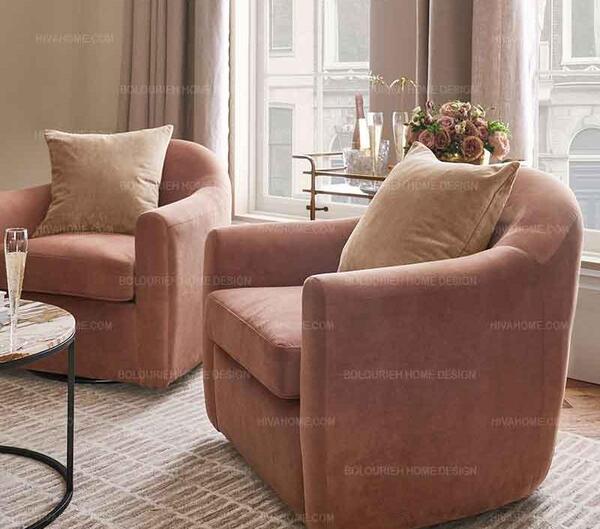 عکس مبل کرم قهوه ای