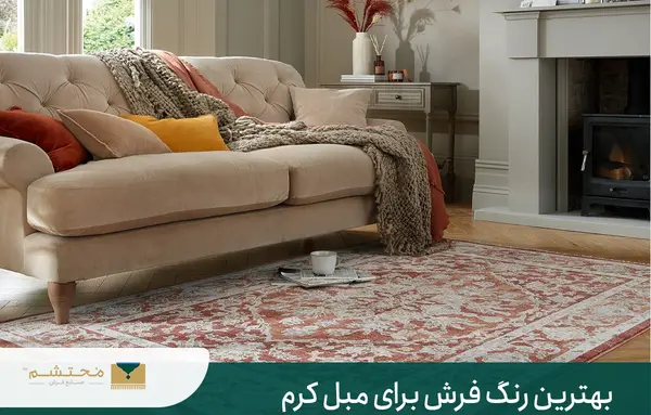 عکس مبل راحتی کرم قهوه ای