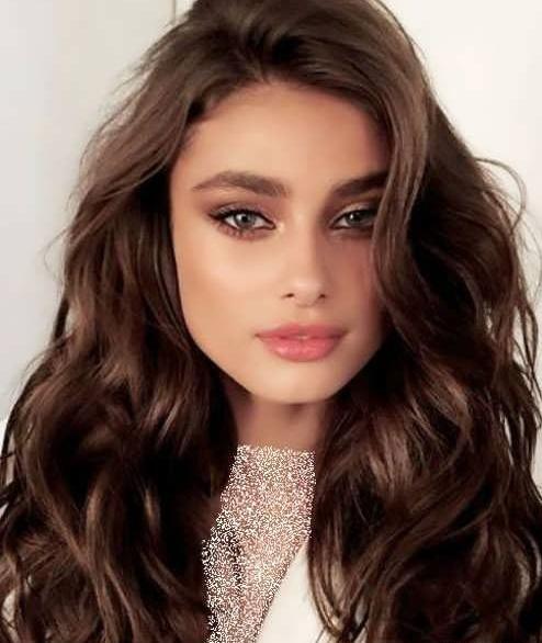 عکس رنگ موی قهوه ای شکلاتی