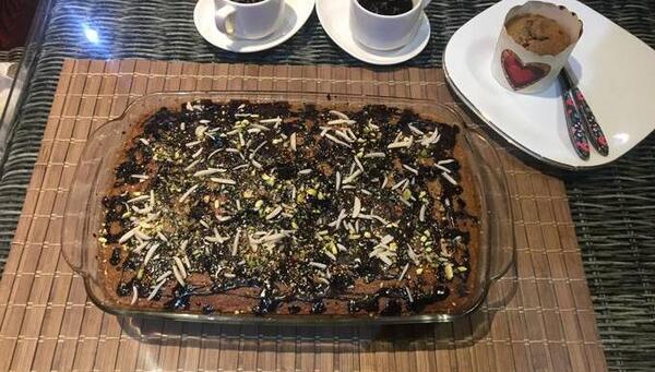 عکس فنجان قهوه و کیک