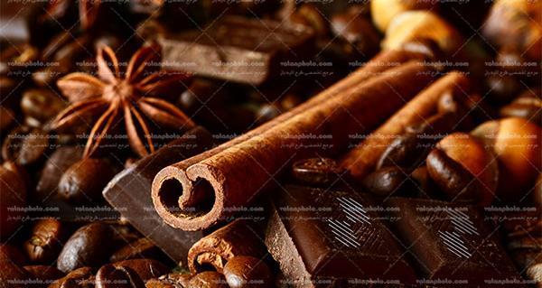 عکس قهوه شکلات