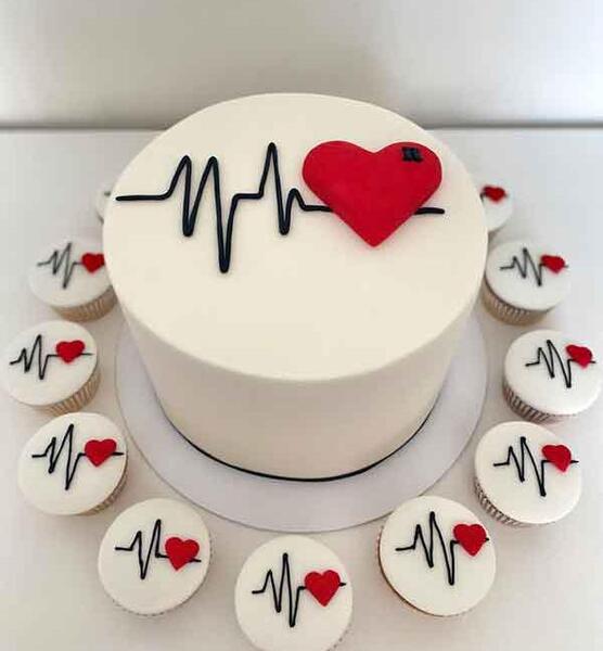 عکس کیک تولد عاشقانه برای عشقم