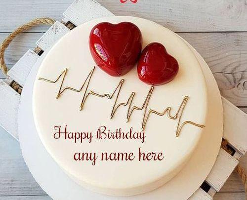 عکس کیک تولد عاشقانه برای عشقم