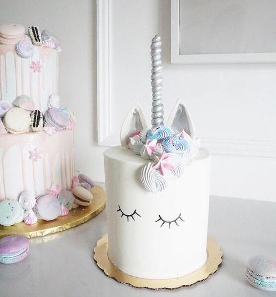 عکس کیک تولد ساده و شیک کوچک