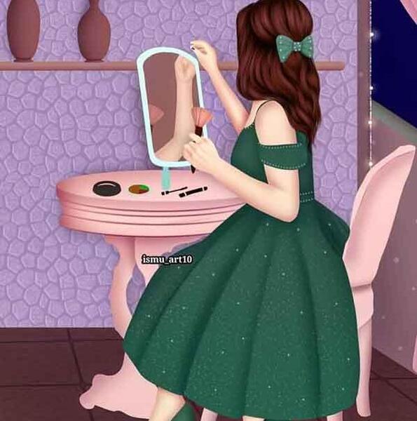 عکس کارتونی فانتزی دخترانه