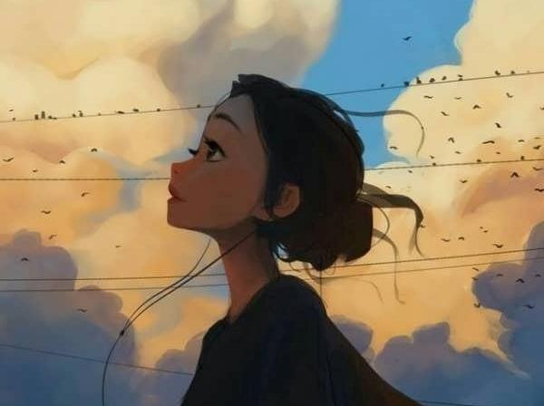 عکس کارتونی دخترانه پروفایل