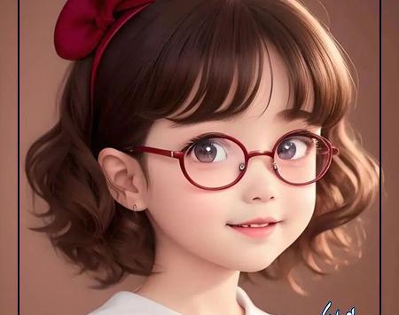 عکس کارتونی دخترانه جدید