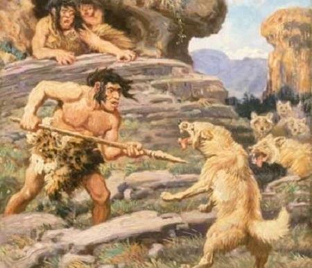 عکس کارتونی انسان های اولیه