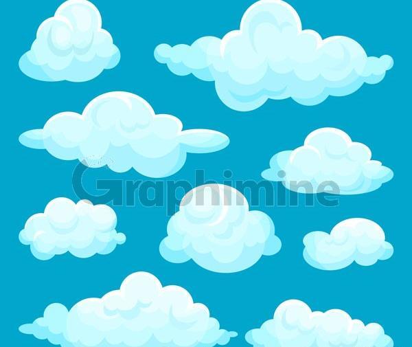 عکس کارتونی ابری