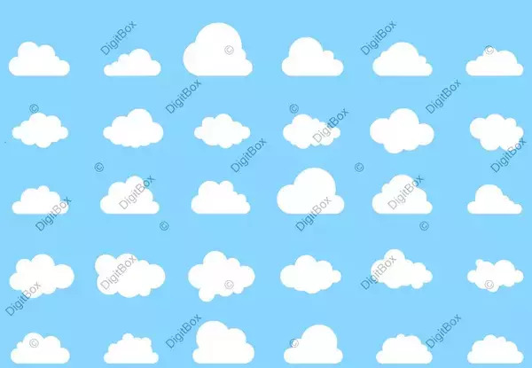 عکس کارتونی ابری