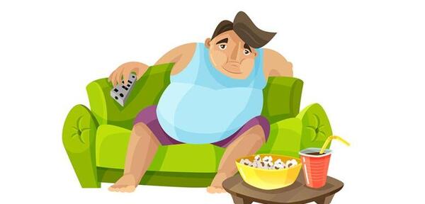 عکس کارتونی آدم تنبل