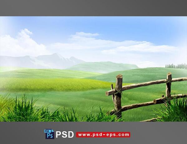 عکس نقاشی منظره خوشگل