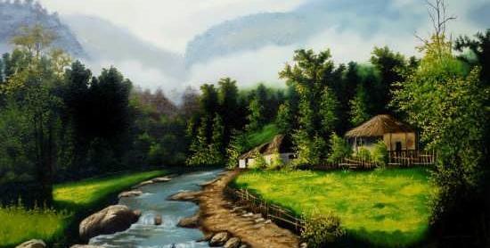 عکس منظره نقاشی ها