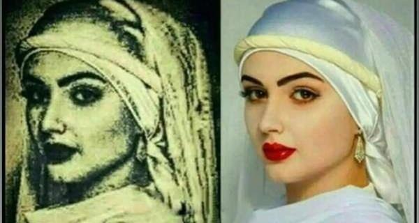 موزه عکس واقعی زلیخا و یوسف پیامبر