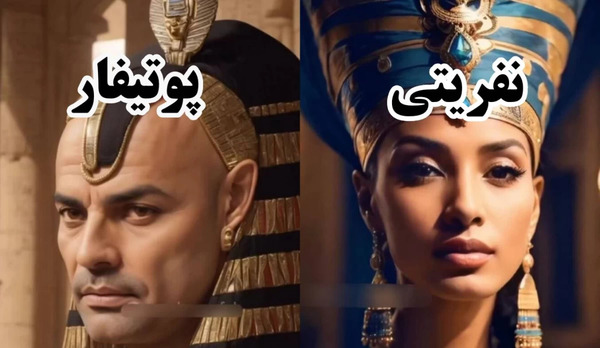 عکس یوسف پیامبر واقعی با هوش مصنوعی