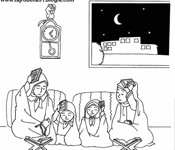 عکس درباره ماه رمضان کودکانه