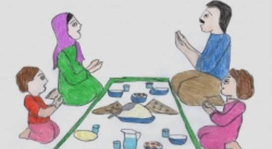 عکس درباره ماه رمضان کودکانه