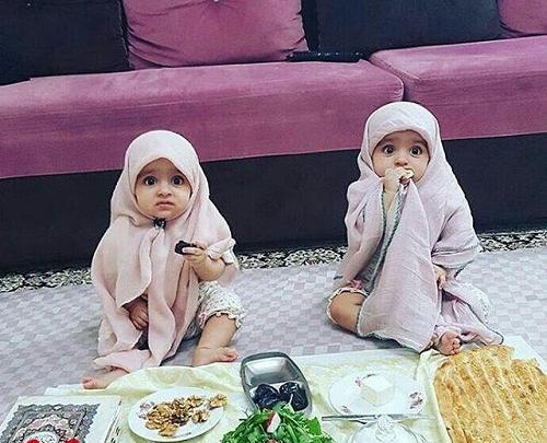 عکس درباره ماه رمضان کودکانه