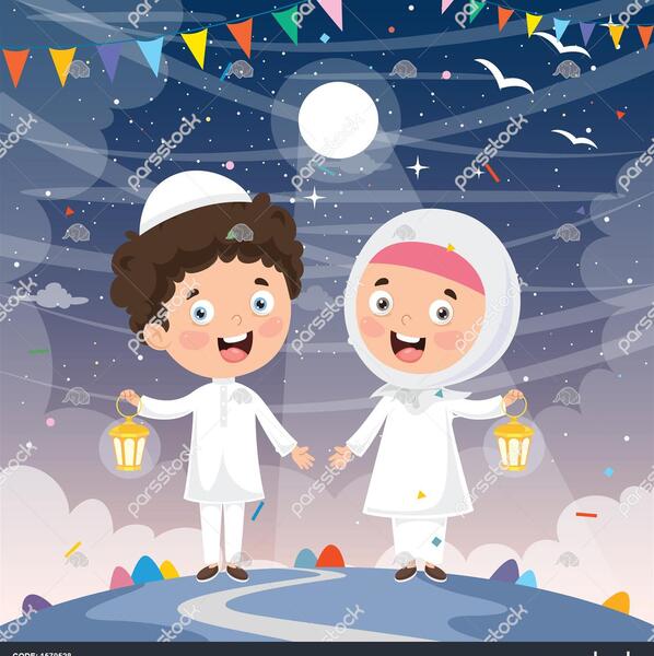 عکس کودکانه برای ماه رمضان