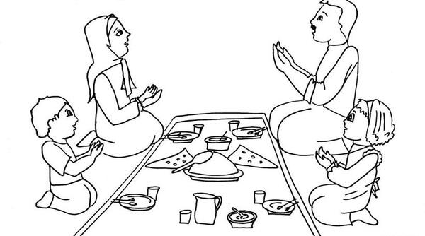 عکس کودکانه برای ماه رمضان