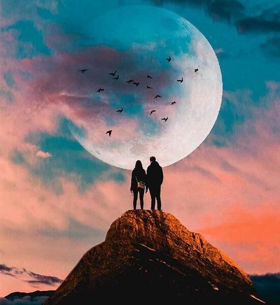 عکس ماه برای پروفایل روبیکا