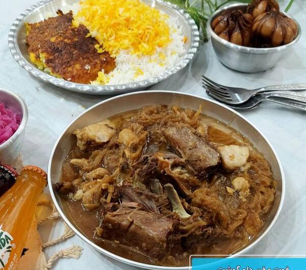 عکس چلو ماهیچه گوسفندی