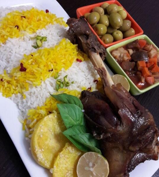 عکس چلو ماهیچه گوسفندی